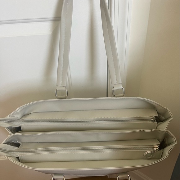 bella Russo Bags Cute Laptop Tote Bag With 2 Zippered Compartments Poshmark